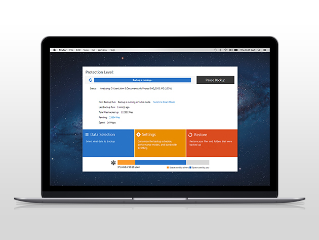 SkyHub Cloud 1TB Backup: Lifetime Subscription