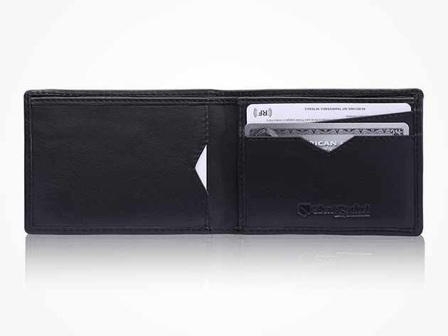 Silent Pocket Leather RFID-Blocking Wallet