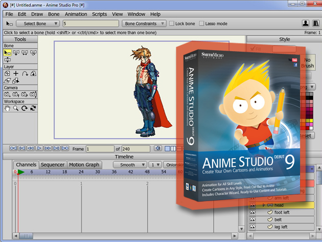 anime studio debut 10 smithmicro software