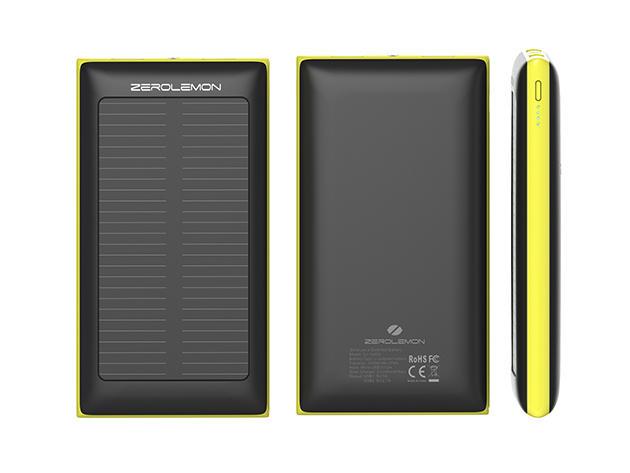ZeroLemon SolarJuice 10000mAh Battery